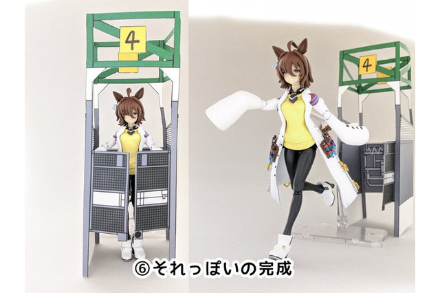 「ウマ娘」出走シーンが再現できる！複数設置も可能な“ウマ娘用ゲート”のファンメイドペーパークラフトが無料配布中 画像