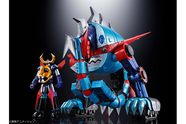 「大空魔竜ガイキング」“超合金魂”100体目としてフィギュア化！ 当時の変形合体遊びを、今の技術で再び―― 画像