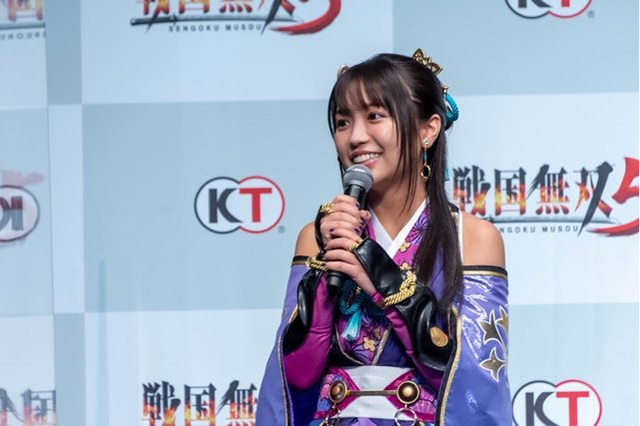 大原優乃が「戦国無双5」濃姫のコスプレを披露！EXILEの中で一番「織田信長」っぽいメンバーは？【完成発表会レポート】 画像
