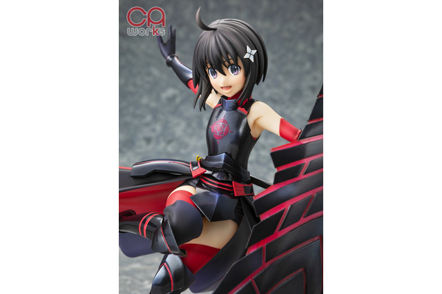 「防振り」メイプル、“黒薔薇ノ鎧”を身にまとってフィギュア化！ 画像