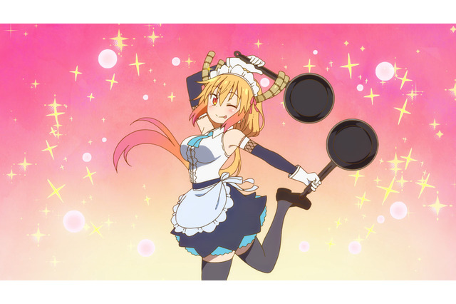 「小林さんちのメイドラゴンS」トールは、新オープンのメイド喫茶にライバル心を燃やし殴り込みへ！ 第1話先行カット 画像