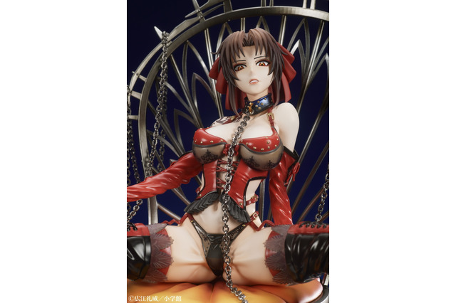「BLACK LAGOON」レヴィ、“ボンテージ姿”でフィギィア化！ 女王様の圧倒的迫力と色気に、隷属してしまう… 画像