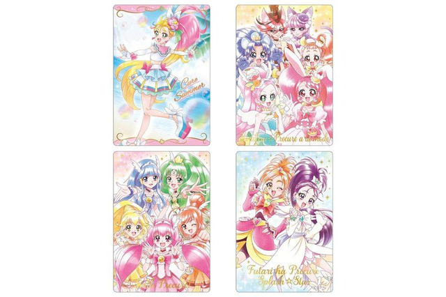 「プリキュア」カードウエハース第3弾登場！ 全てオリジナル描き下ろしイラスト、SSRは箔押し仕様 画像