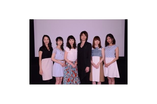 「寄生獣 セイの格率」記者会見 平野綾、島崎信長、花澤香菜、安野希世乃、前田玲奈、田中敦子が登壇 画像