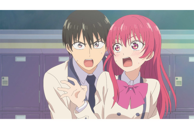 夏アニメ「カノジョも彼女」理香と咲が一触即発状態⁉ 理香の想いに気付き始めた直也に…第8話先行カット 画像