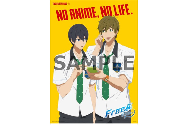 「Free! ES」がタワレコとコラボ　遥&真琴の開店コールなどスペシャル企画 画像