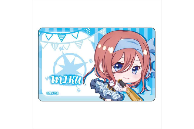 「五等分の花嫁∬」五つ子たちがキュートな“海賊”に変身!? 最新ちびキャライラストグッズ登場 画像