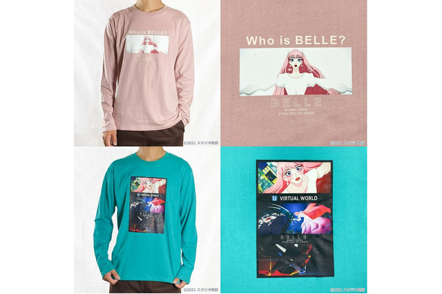 最新作「竜とそばかすの姫」から「時かけ」まで！細田守監督6作品のTシャツ＆トートバッグが登場 画像
