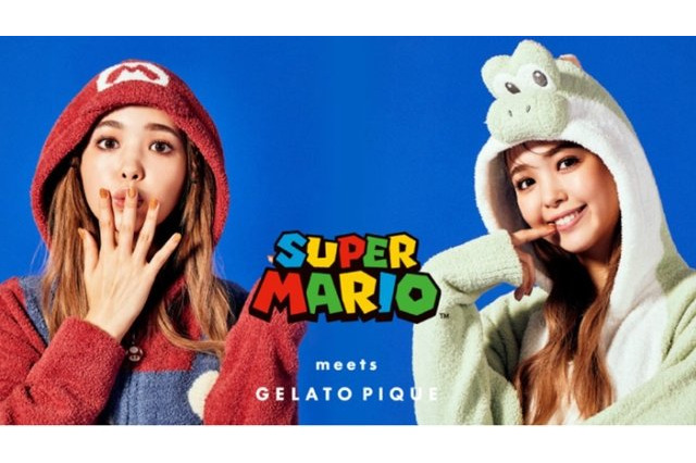 お部屋でマリオやヨッシーに変身♪ 「ジェラート ピケ」からルームウェアが登場！ 画像