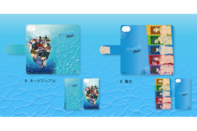 「Free!」遙、真琴、凛たちを爽やかにデザイン♪ スマホケース＆キーケースが登場 画像