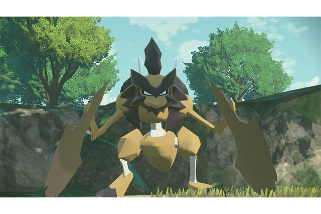 「ポケモン アルセウス」バサギリはストライクが進化した姿！「キング・クイーン」との戦闘システムも公開 画像