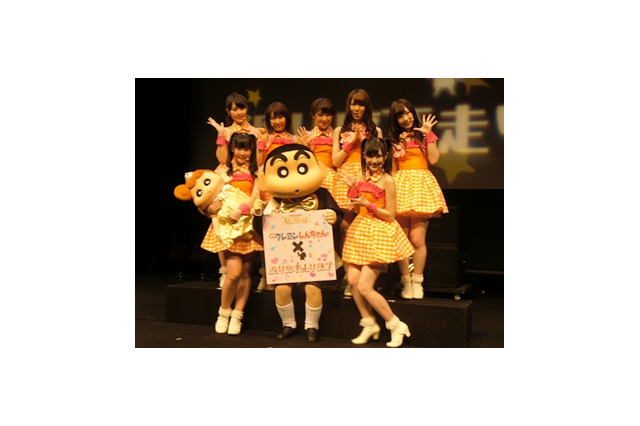 「映画クレしん」特別試写　しんちゃんが渡り廊下走り隊7に参加希望！？ 画像