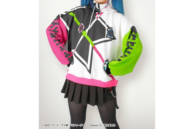 「ウマ娘 プリティーダービー Season 2」ツインターボの勝負服パーカーが登場！ フードの耳は着脱可能 画像