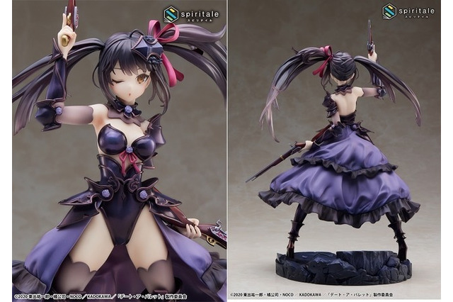 「デート・ア・バレット」時崎狂三がフィギュア化！ 健康的なボディと大きくはためくドレスを忠実に再現 画像