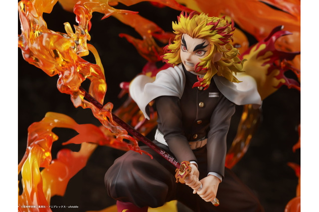 「鬼滅の刃」煉獄杏寿郎が“奥義 玖ノ型・煉獄”を放つ！ 圧巻のフィギュアがついに登場！ 画像