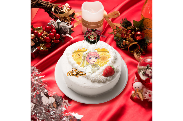「五等分の花嫁∬」あなたは誰と聖夜を過ごす？ 五つ子デザインのクリスマスケーキ登場♪ 画像