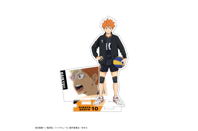 「ハイキュー!!」日向、及川、木兎たち12キャラがラインナップ♪ ユニフォーム姿のアクスタ登場！ 画像