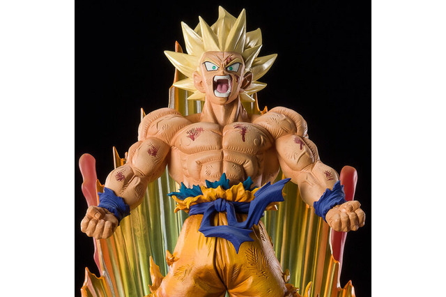 「ドラゴンボールZ」クリリンのことかーっ!!!!!　スーパーサイヤ人孫悟空、名場面を迫力そのままフィギュア化 画像