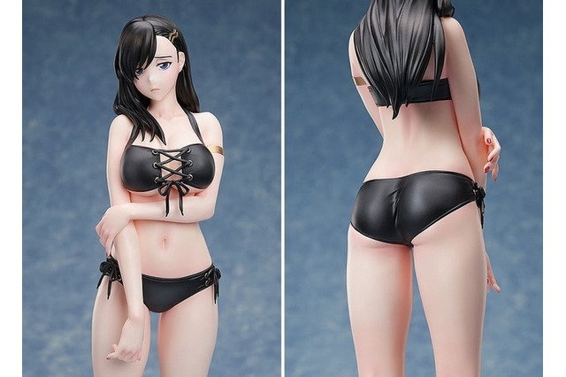久保帯人が描く「BURN THE WITCH」新橋のえるがフィギュア化！ 編み紐をあしらった黒い水着がセクシー♪ 画像