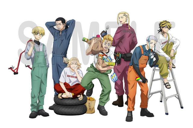 「東京リベンジャーズ」マイキー、ドラケンたちの“バイク整備”中の日常風景を描き下ろし♪ 新作グッズが登場 画像