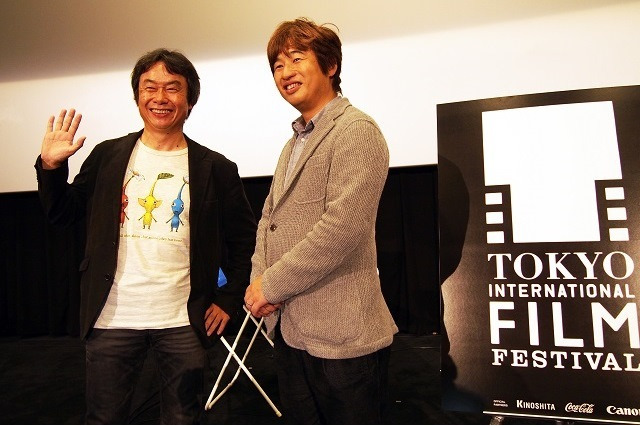 宮本茂×川上量生対談＠東京国際映画祭　その可愛さを存分に楽しめる「ピクミン　ショートムービー」 画像