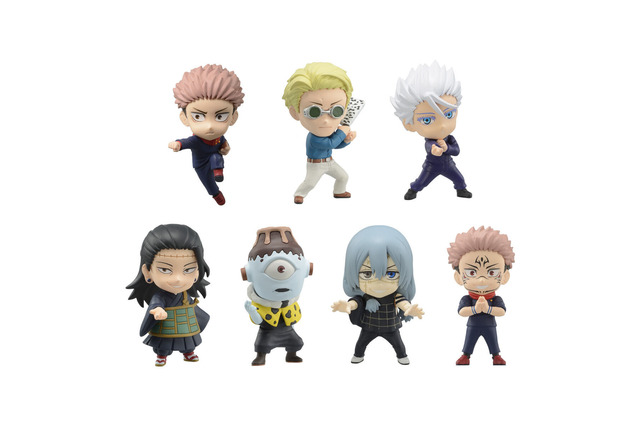 「呪術廻戦」虎杖、七海、五条に夏油や宿儺も！デフォルメフィギュア“ADVERGE MOTION”に第2弾登場 画像