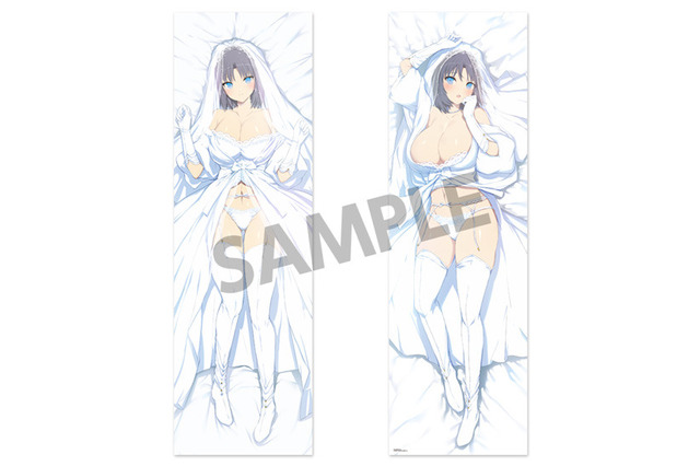 「閃乱カグラ」雪泉らの抱き枕カバー登場！ ウェディングドレス・スケスケな水着を着たあの子と毎日一緒に… 画像