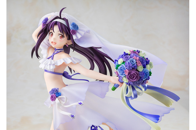 「SAO」ユウキが描き下ろしの“ウェディング”姿でフィギュア化♪ タペストリー付きの豪華版も 画像