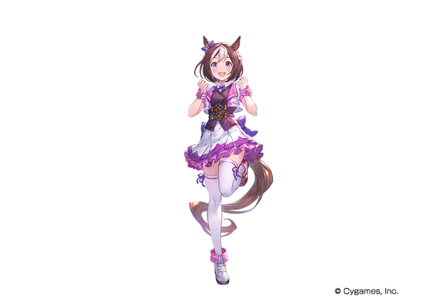 “ウマ娘”スペ、テイオー、ゴルシらが「グラブル」世界に入り込んだら――　コラボビジュアル公開！ 画像