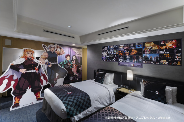 「鬼滅の刃×ホテルニューオータニ」春休みもコラボ開催！ 鬼殺隊バスローブ、アクスタなどノベルティが充実♪ 画像