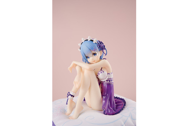 「リゼロ」レム、ベビードール姿でフィギュア化♪ バースデーランジェリーVerの色替シリーズ第3弾 画像
