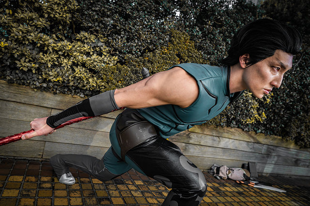 【コスプレ】「Fate/Zero」ディルムッドの筋肉美を見よ！ 注目レイヤー・AKIHITO 画像