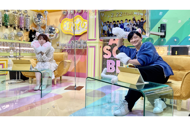 下野紘が猫耳で「許してほしいにゃん」 内田真礼と猫コスプレで“にゃんにゃん夜あそび”開幕！ 画像