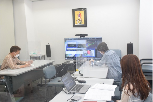 アニメ映画『ブルーサーマル』が完成するまで――「第四回：スタジオ潜入(2)」3Dレイアウトってどういう作業!? 画像