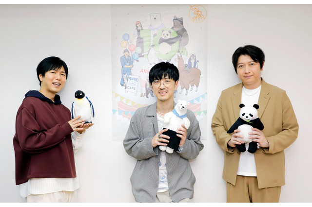 櫻井孝宏、神谷浩史、小野大輔「しろくまカフェ」10周年に感謝「ずっと愛していただければ」 画像