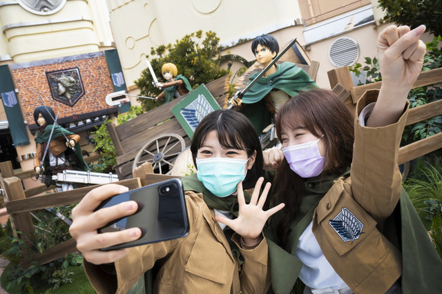 「進撃」XRライドが待望の復活！「HxH」“念能力”バトルを体感せよ！ USJ「ユニバーサル・クールジャパン 2022」アトラクション紹介 画像