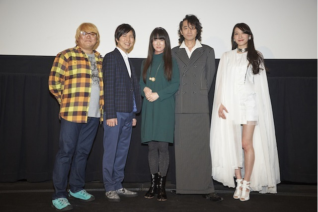 「楽園追放」初日舞台挨拶、水島精二監督、脚本・虚淵玄が力強く代表作宣言 画像