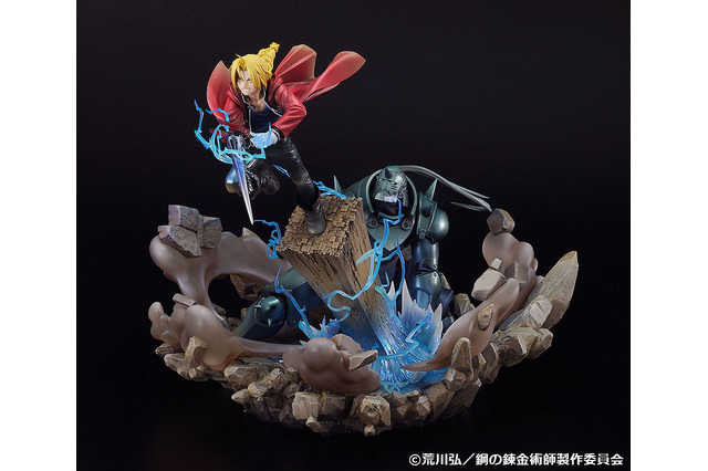 「鋼の錬金術師」戦闘中のエルリック兄弟を情景ごと！ハイエンドスタチューが登場 画像