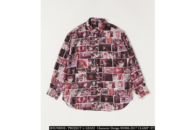 「コードギアス」が“アパレル”で蘇る！ 名場面を集めた総柄シャツやギアスマークキャップなど「R4G」コラボ第3弾 画像
