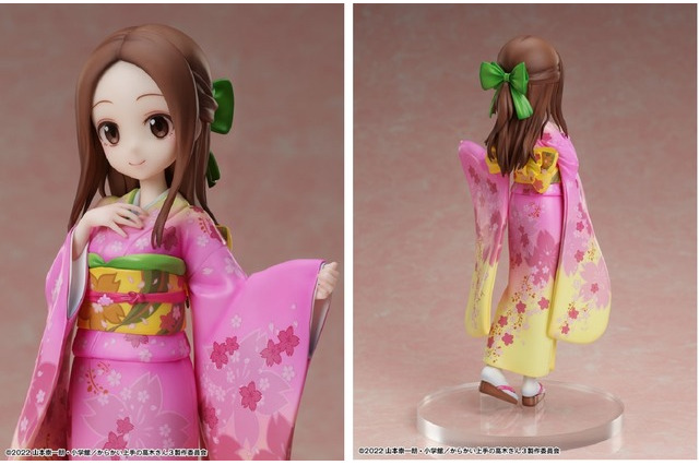 「からかい上手の高木さん3」桜和装を着た高木さんが無邪気に微笑む♪ 1/7スケールフィギュア登場 画像