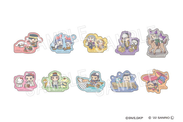 「ゴールデンカムイ」杉元、白石、尾形たちがかわいい姿に♪ サンリオコラボPOP UP SHOP開催 画像