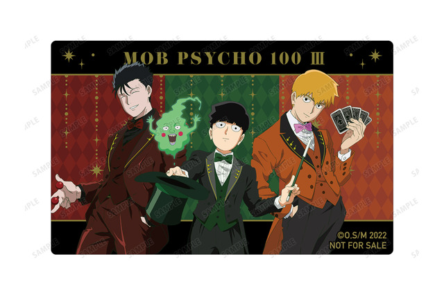 「モブサイコ100 III」モブ、霊幻、島崎がマジシャンに♪ 新グッズ登場＆アニメイトフェア開催 画像