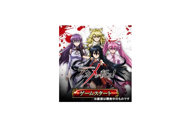 「アカメが斬る！」ソーシャルゲームに　15年春GREEにてサービス開始 画像