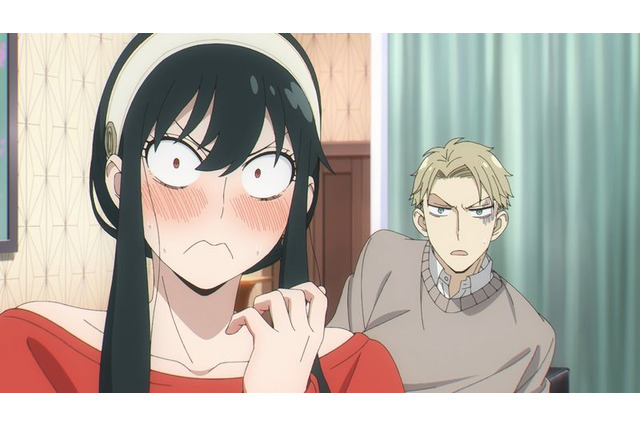 春アニメ「SPY×FAMILY」ラブラブ夫婦を演じきれる？ ロイド＆ヨル、キスの行方は…第9話先行カット 画像