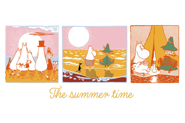 「ムーミン」新たなグッズシリーズ“ザ サマータイム”登場！ ムーミン＆スナフキンたちの友情を落とし込んだデザイン 画像