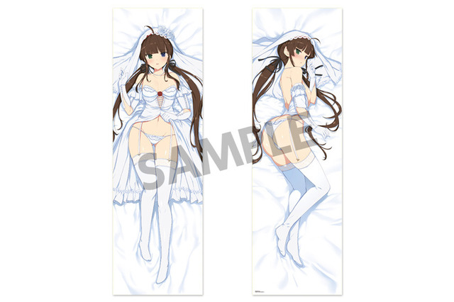 「閃乱カグラ」両備の抱き枕カバーが登場！ ウェディングドレスを纏った姿が美しい♪ 画像