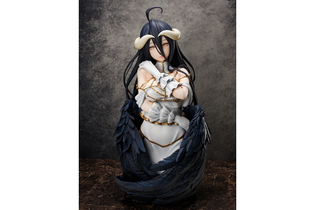「オーバーロード」アルベドが 1/1スケールで胸像フィギュア化！漆黒の翼まで丁寧かつ大胆に表現 画像