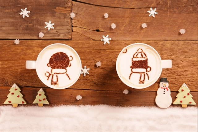 ラテアートがアニメに「Latte Motion」1000杯のラテを使用した恋の物語 画像