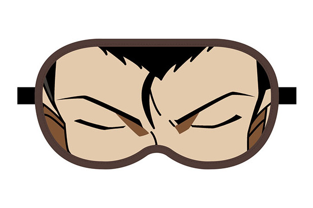 「名探偵コナン」気分は“眠りの小五郎”!? 毛利小五郎の目元を大胆プリントのアイマスク登場 画像