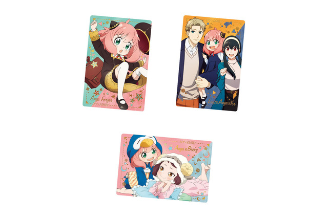 「SPY×FAMILY」アーニャ、ロイド、ヨルたちの新規描き下ろしも♪ カード付きウエハース登場 画像